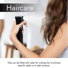 Load image into Gallery viewer, Continuous Spray Bottle with Ultra Fine Mist - Black
