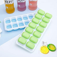 Load image into Gallery viewer, 2 Pack Silicone stackable Ice Cube Trays - (Variety Pack)