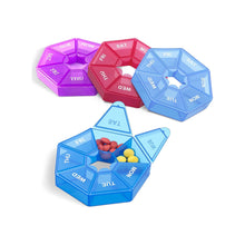 Load image into Gallery viewer, Pill, Medicine, & Vitamin Organizer - Pack of 4