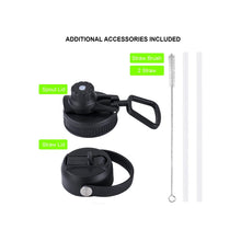 Load image into Gallery viewer, Vacuum Insulated Water Bottle (Dark Blue, 32oz)