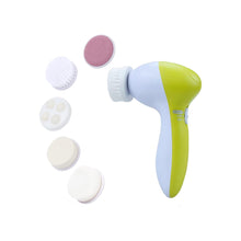 Load image into Gallery viewer, Facial Cleansing Brush - Facial Scrubber for Skin Cleansing, Exfoliating, and Massaging (Green)