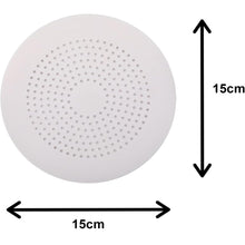Load image into Gallery viewer, Hair Catcher Round Silicone Hair Stopper with Suction Cup - Pack of 2 (White)