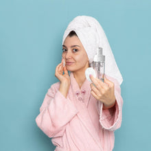 Load image into Gallery viewer, 3-Pack Travel-Sized Foaming Pump Bottles - 100ml/3.3oz (Clear)