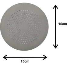 Load image into Gallery viewer, Hair Catcher Round Silicone Hair Stopper with Suction Cup - Pack of 2 (Grey)