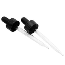 Load image into Gallery viewer, VIGOR PATH Amber Glass Dropper Bottles - 2oz (60mL) Capacity, Complete with Tapered Glass Droppers - Pack of 2