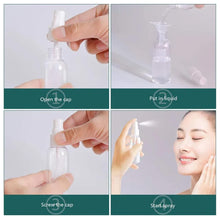Load image into Gallery viewer, Mini Travel Spray Bottles, Set of 6 with Labels Included - 2oz/50ml