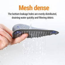 Load image into Gallery viewer, Shower Drain Hair Catcher - 6.57x5.98- inch Square Drain with Suction Cups - 2 Pack (White)