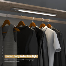 Load image into Gallery viewer, Wireless LED Motion Sensor Light - 3-Mode Color Spectrum - Warm, Neutral, Cool LED Options -30cm (White)