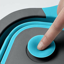 Load image into Gallery viewer, Collapsible Cutting Board - Portable Multi-Purpose Dish Tub (Blue)
