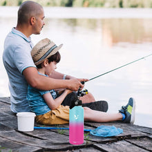 Load image into Gallery viewer, Vacuum Insulated Water Bottle (Gradient Pink, 32oz)