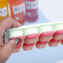 Load image into Gallery viewer, 4 Pack Silicone stackable Ice Cube Trays - (White+Pink)