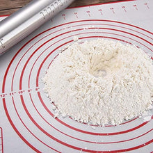 Load image into Gallery viewer, 2 Pack - Non-Stick Silicone Baking Mat - (15.7'x19.7'inch) Pastry Mat with Measurements Perfect for for Pizza, Cake, Fondant, Cookies and Bread Making - Medium