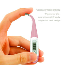 Load image into Gallery viewer, Accurate Digital Oral Thermometer - Rectal and Underarm Temperature Measurement for Fever Monitoring (Pink)