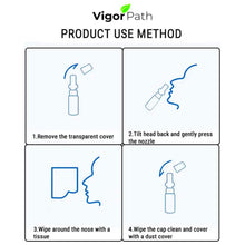 Load image into Gallery viewer, Amber Glass 1 oz Nasal Sprayer - Empty, Refillable, Travel-Sized Solution for Saline Applications (Pack of 2)