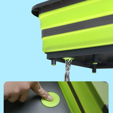 Load image into Gallery viewer, Collapsible Cutting Board - Portable Multi-Purpose Dish Tub (Green)