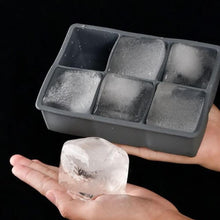 Load image into Gallery viewer, 2-Pack Silicone Square Shape Giant Ice Cubes Molds