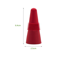 Load image into Gallery viewer, Wine Stoppers for Wine Bottles, Silicone Reusable Wine (Variety)