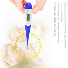 Load image into Gallery viewer, Accurate Digital Oral Thermometer - Rectal and Underarm Temperature Measurement for Fever Monitoring (Blue)