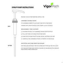 Load image into Gallery viewer, Black Coffee Syrup Pump - Fits 25.4oz/750ml bottles (Pack of 4)