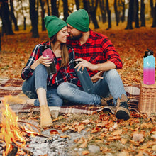 Load image into Gallery viewer, Vacuum Insulated Water Bottle (Dark Blue, 32oz)