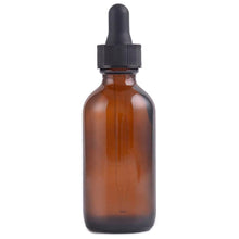 Load image into Gallery viewer, VIGOR PATH Amber Glass Dropper Bottles - 2oz (60mL) Capacity, Complete with Tapered Glass Droppers - Pack of 2