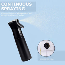 Load image into Gallery viewer, Continuous Spray Bottle with Ultra Fine Mist - Black