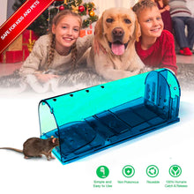 Load image into Gallery viewer, Humane Mouse Trap - Reusable and Eco-Friendly - Catch and Release Mouse Trap (Blue)