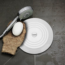 Load image into Gallery viewer, Set of 2 Silicone Tub Stoppers - 5.9 Inches Sink Stoppers (White)