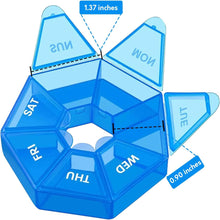 Load image into Gallery viewer, Pill, Medicine, & Vitamin Organizer - Pack of 4