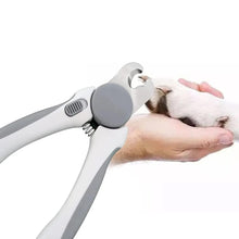 Load image into Gallery viewer, Pet Nail Clipper - Pet Grooming Tool for Nail Clipping and Trimming - plus a Bonus Free Nail File (Gray)