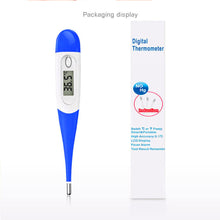 Load image into Gallery viewer, Accurate Digital Oral Thermometer - Rectal and Underarm Temperature Measurement for Fever Monitoring (Blue)