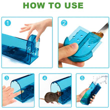 Load image into Gallery viewer, Humane Mouse Trap - Reusable and Eco-Friendly - Catch and Release Mouse Trap (Blue)