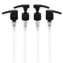 Load image into Gallery viewer, Universal Shampoo/Conditioner Dispenser Pump for Bottle - Pack of 4 (Black)