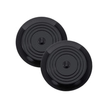Load image into Gallery viewer, Set of 2 Silicone Tub Stoppers - 5.9 Inches Sink Stoppers (Black)