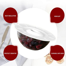 Load image into Gallery viewer, Set of 5 Silicone Lids - Includes 5 Sizes(XS, S, M, L, XL) BPA-Free (Transparent White)