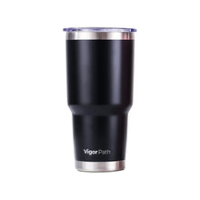 Load image into Gallery viewer, Insulated Tumbler Cup with Slide Lid - 30oz (Black)