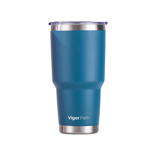 Load image into Gallery viewer, Insulated Tumbler Cup with Slide Lid - 30oz (Dark Blue)