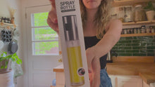 Load and play video in Gallery viewer, Sprayer for cooking - Olive Oil Sprayer Mister - 100ml (Pack of 4)