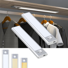 Load image into Gallery viewer, Wireless LED Motion Sensor Light - 3-Mode Color Spectrum - Warm, Neutral, Cool LED Options -20cm (Silver)
