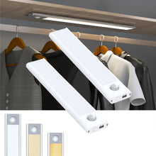 Load image into Gallery viewer, Wireless LED Motion Sensor Light - 3-Mode Color Spectrum - Warm, Neutral, Cool LED Options -20cm (White)