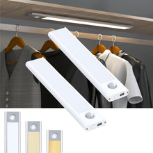 Load image into Gallery viewer, Wireless LED Motion Sensor Light - 3-Mode Color Spectrum - Warm, Neutral, Cool LED Options -20cm (White)
