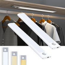 Load image into Gallery viewer, Wireless LED Motion Sensor Light - 3-Mode Color Spectrum - Warm, Neutral, Cool LED Options -30cm (White)