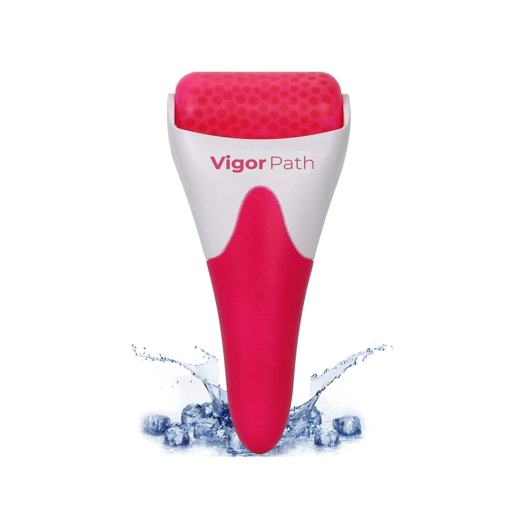 Ice Roller for Face, Eyes & Skin Care (Pink)