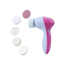 Load image into Gallery viewer, Facial Cleansing Brush - Facial Scrubber for Skin Cleansing, Exfoliating, and Massaging (Pink)
