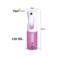 Load image into Gallery viewer, Continuous Spray Nano Fine Mist Sprayer - 150ml/5oz (Pink)
