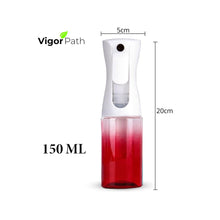 Load image into Gallery viewer, Continuous Spray Nano Fine Mist Sprayer - 150ml/5oz (Gradient Red)
