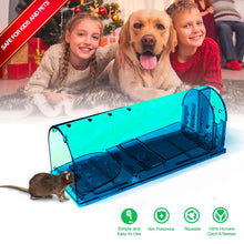 Load image into Gallery viewer, Humane Mouse Trap - Reusable and Eco-Friendly - Catch and Release Mouse Trap (Blue)
