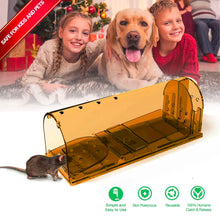 Load image into Gallery viewer, Humane Mouse Trap - Reusable and Eco-Friendly - Catch and Release Mouse Trap (Brown)
