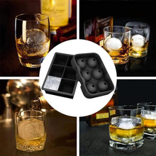 Load image into Gallery viewer, Variety Pack of 2 - Sphere &amp; Square Shape Giant Ice Cubes Molds

