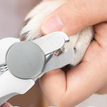 Load image into Gallery viewer, Pet Nail Clipper - Pet Grooming Tool for Nail Clipping and Trimming - plus a Bonus Free Nail File (Gray)
